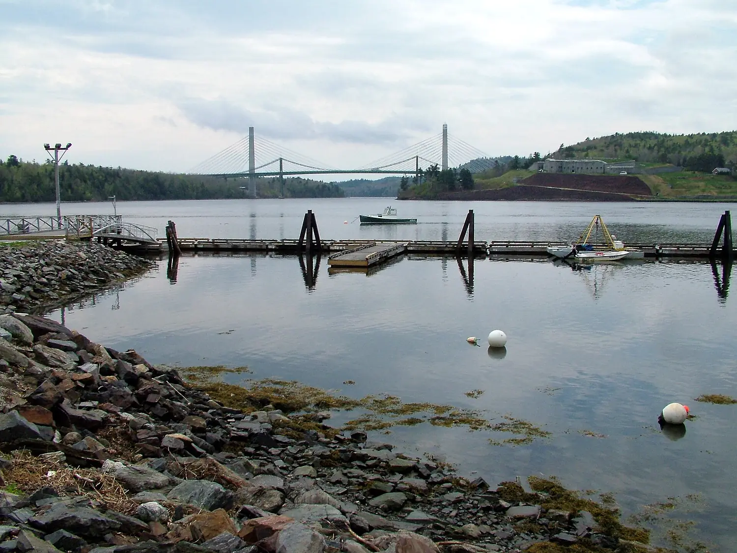 Penobscot Bridge from Bucksport