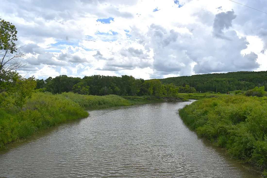 Qu'appelle river St Lazare