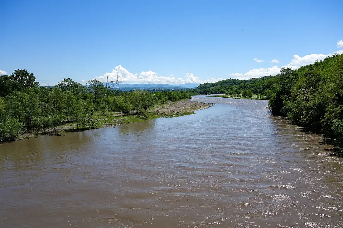 Kvirila River (near Zestaponi)