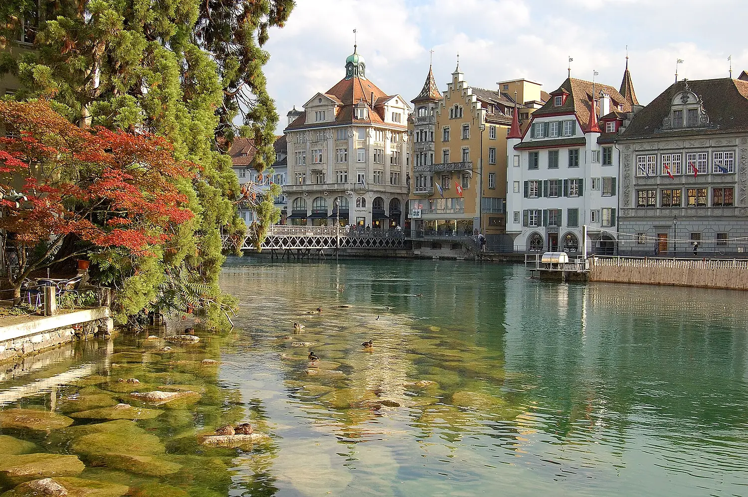 Luzern old part of town