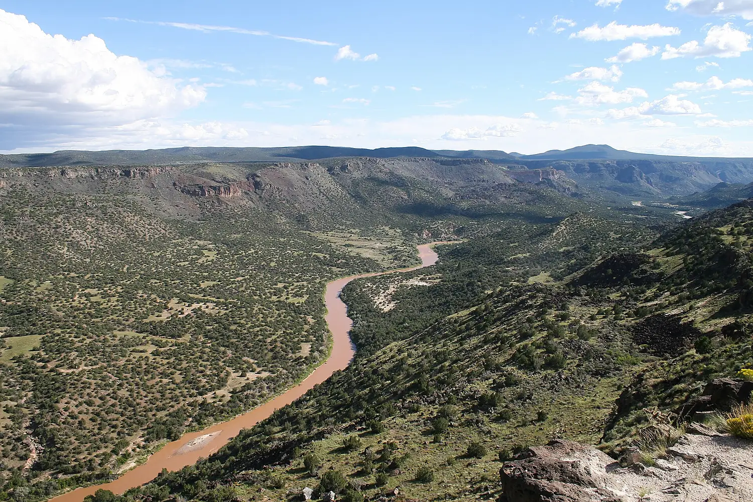 Rio Grande White Rock Overlook Park View 2006 09 05