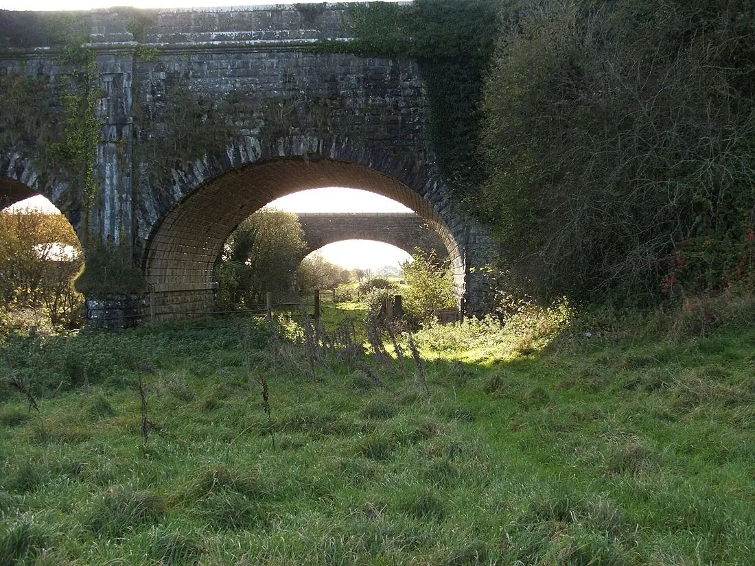 Aqueduct and Viaduct, river Boyne