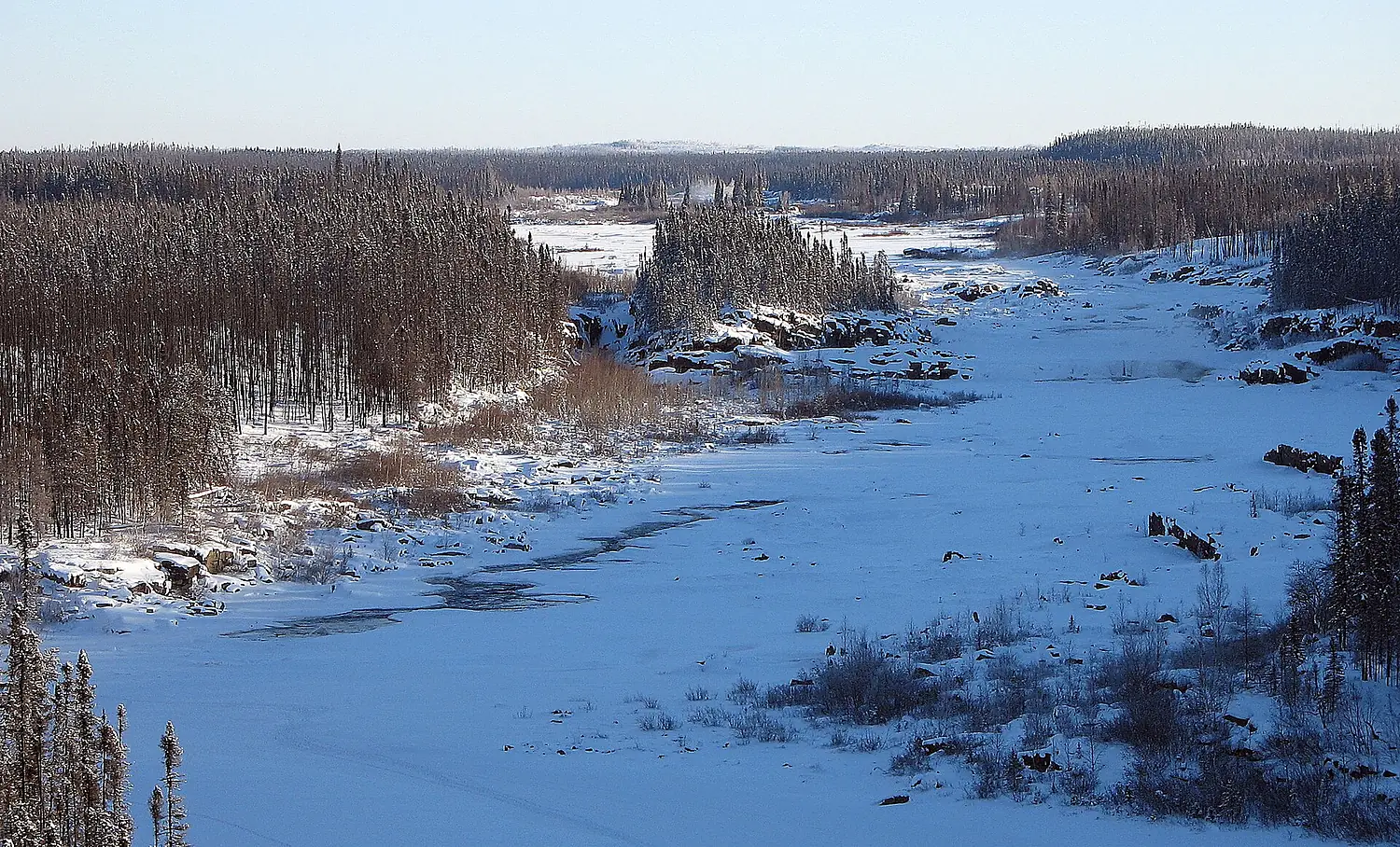 Eastmain River Dec 2005