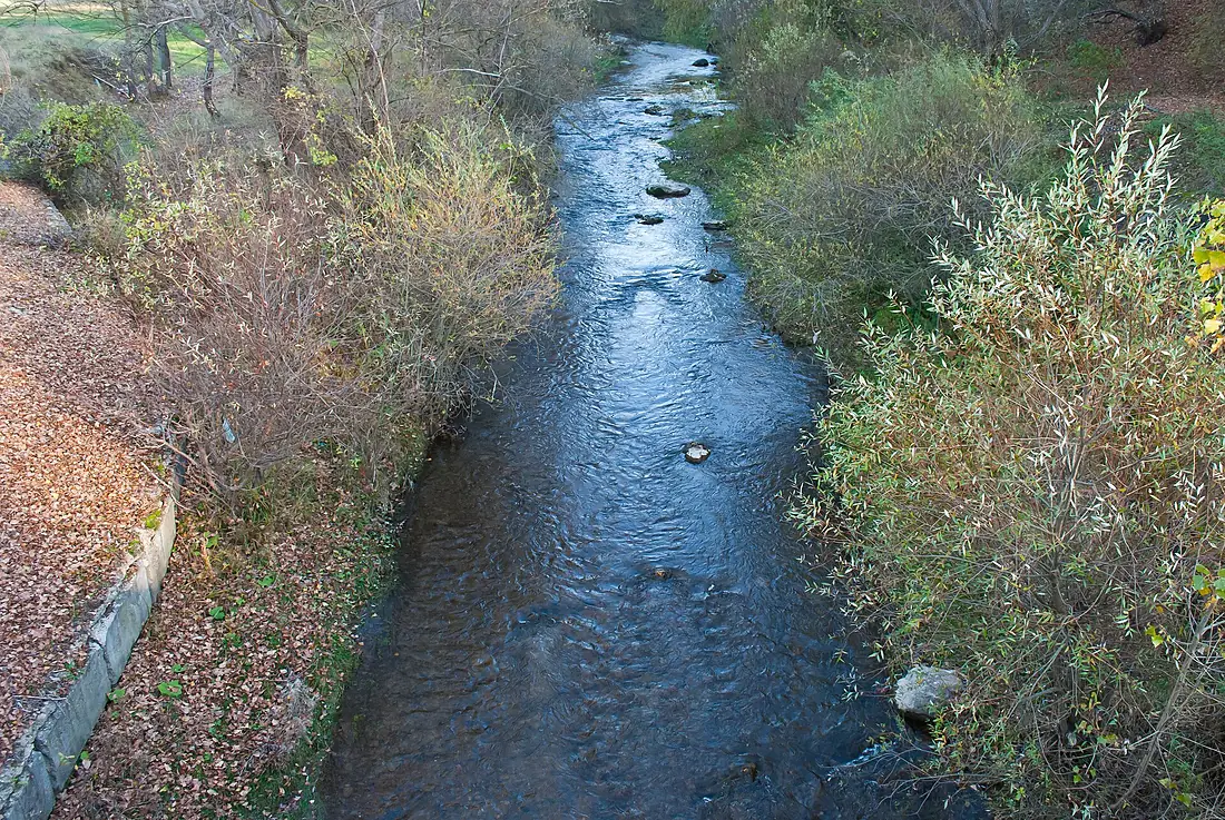 Salgir at Pionerskoye village