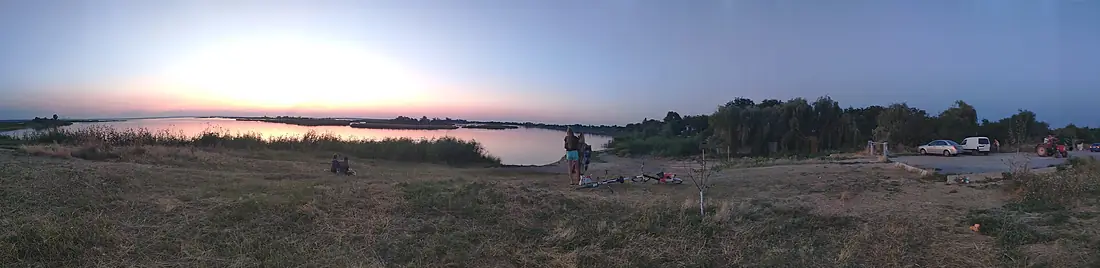 Panorama of Samara near Olexandrivka, Dnipro