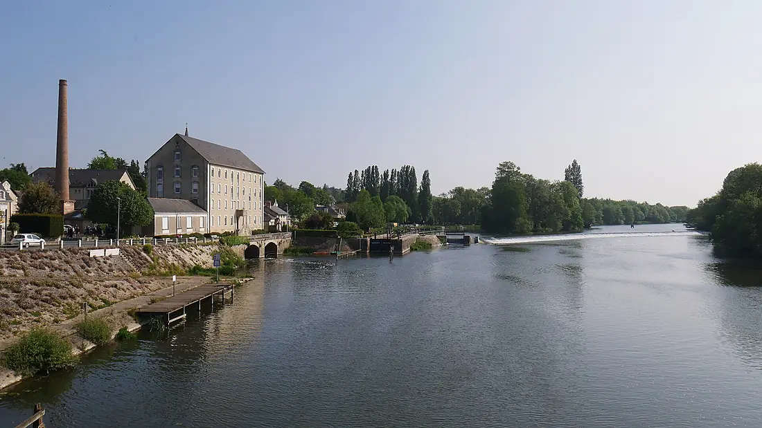 Châteauneuf-sur-sarthe riviere