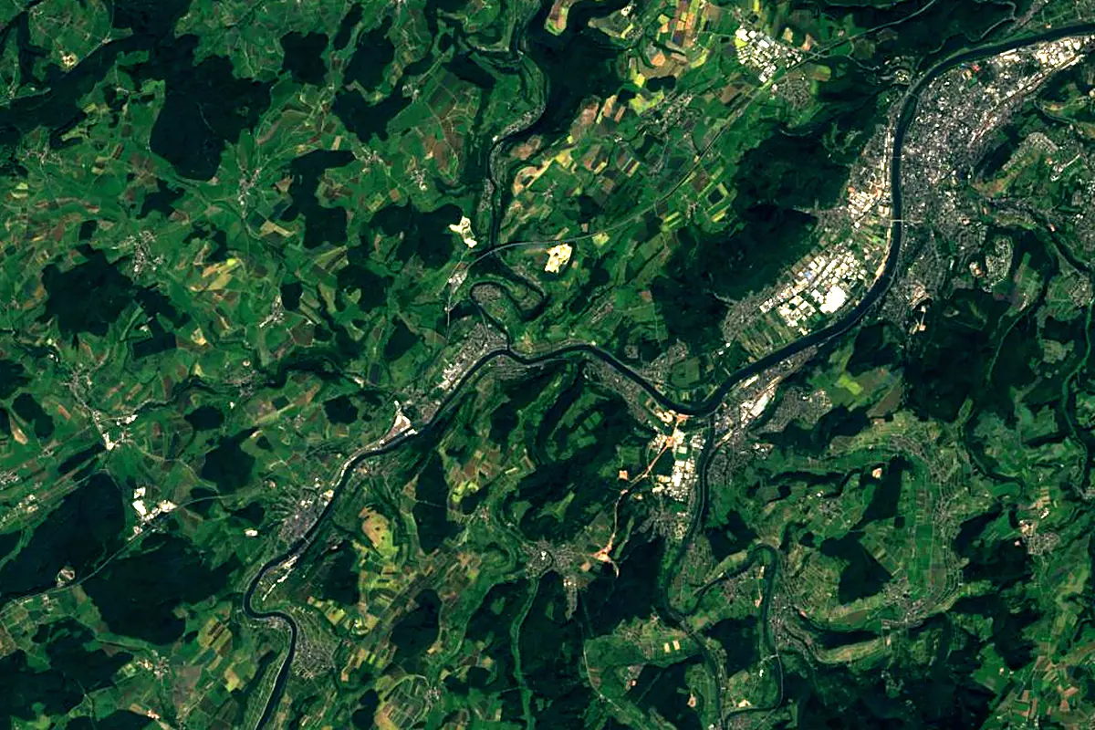 Sauer: satellite view of the mouth