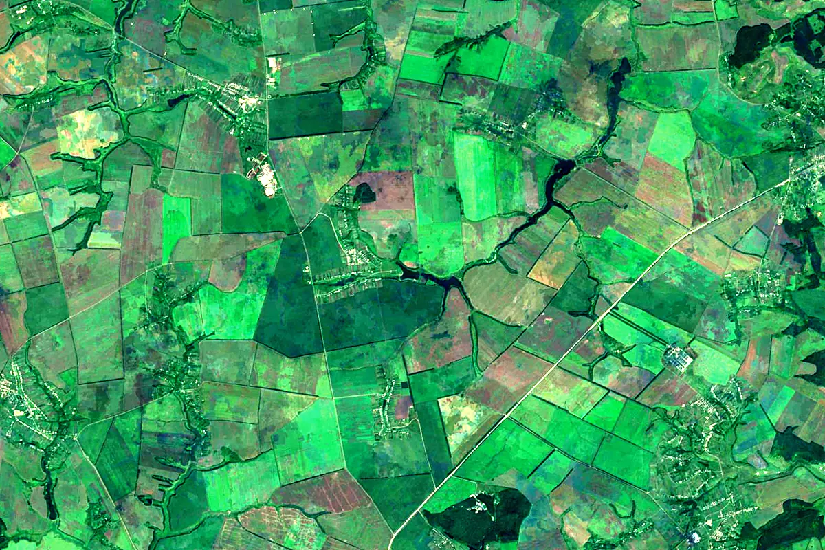 Seym: satellite view of the source