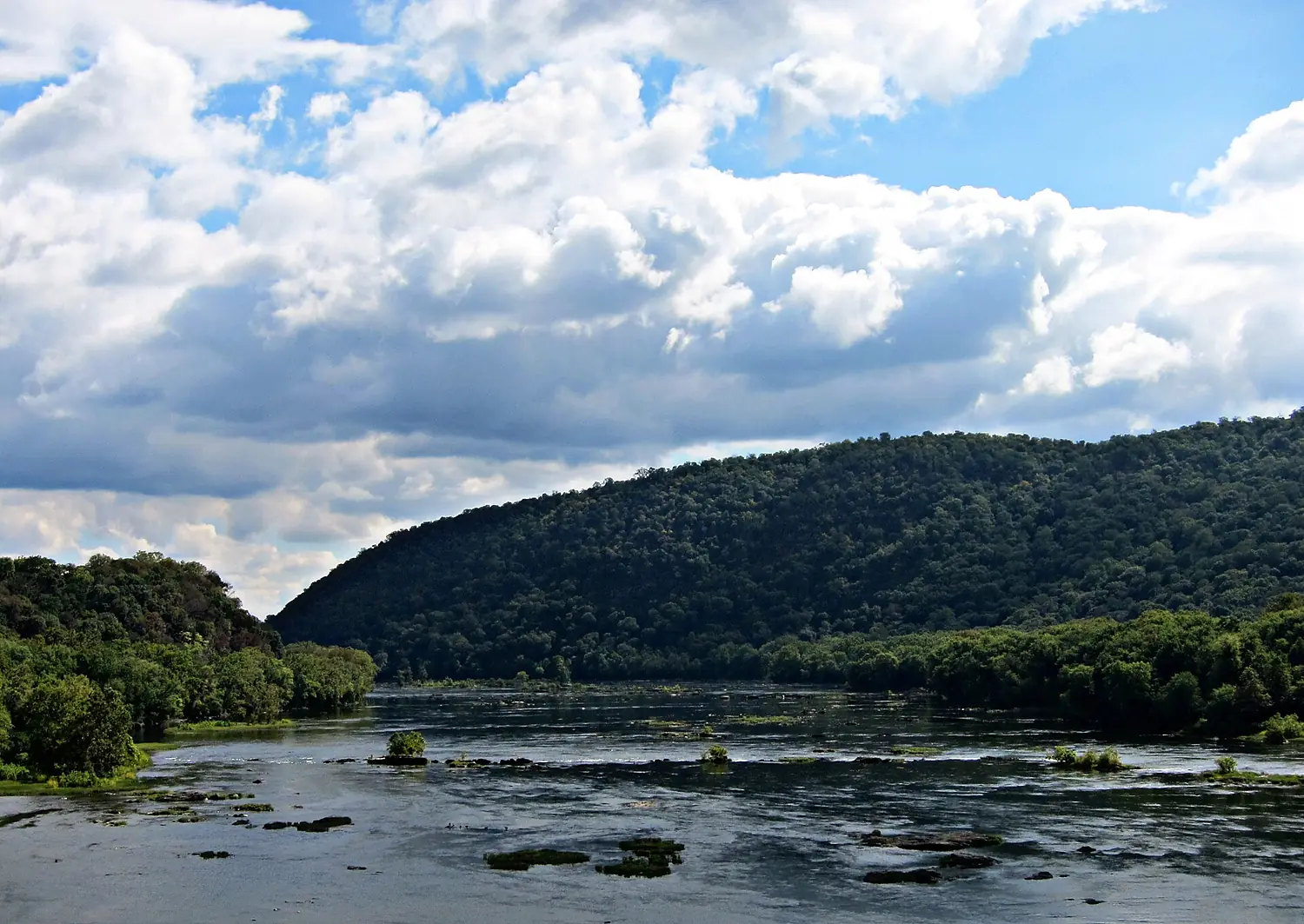 Crossing the Shenandoah River