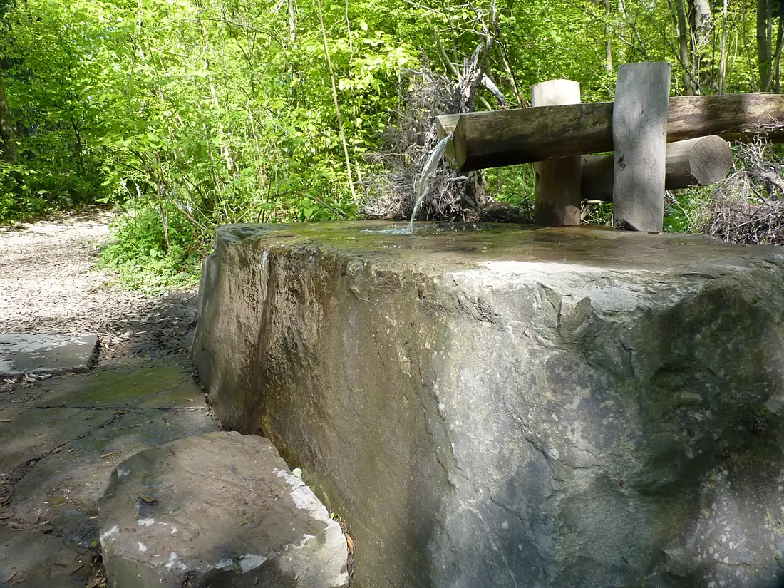 Wasserentnahmestelle der Siegquelle
