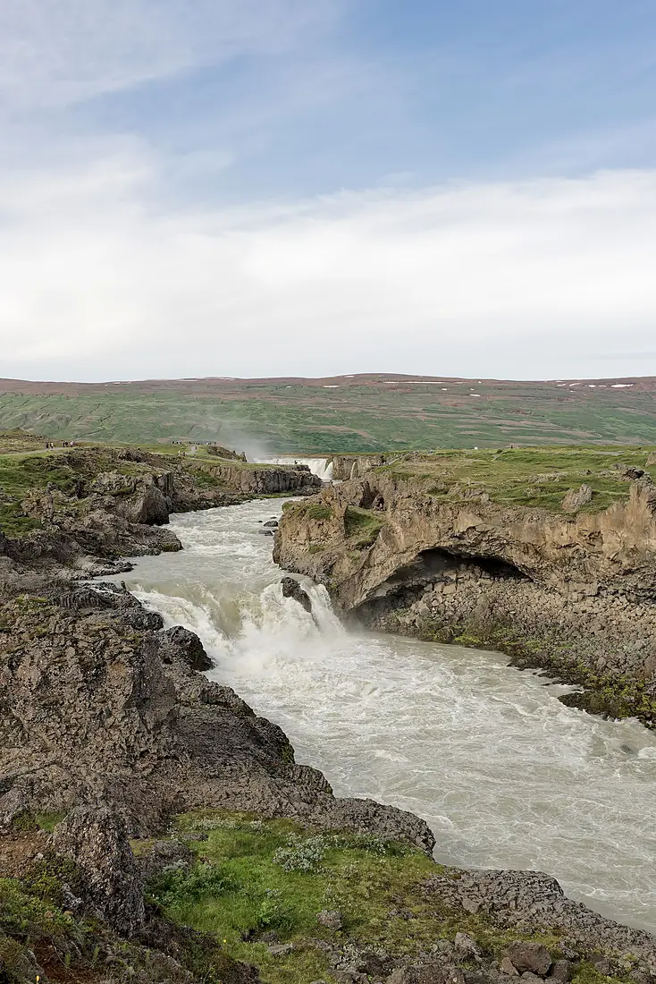 Geitafoss on Skjálfandafljót River, Iceland, 20240716 0843 1108