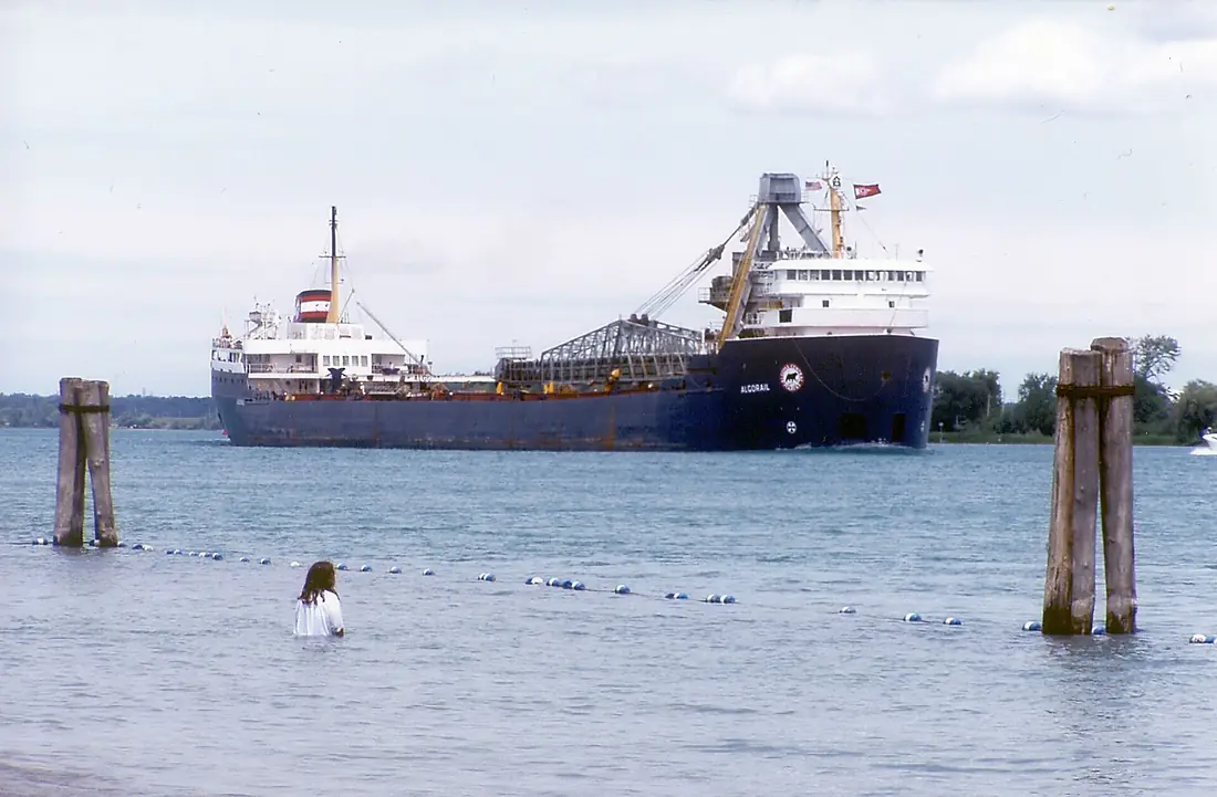 Algorail in (St Clair River Mich)