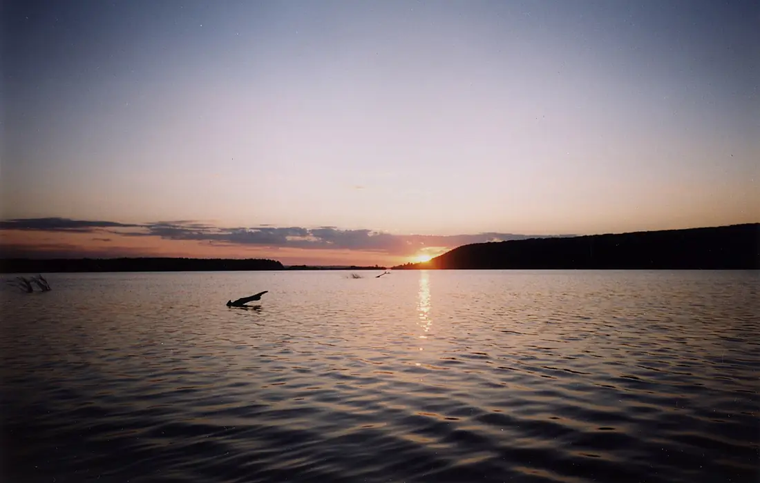 Sunset on Sura - panoramio