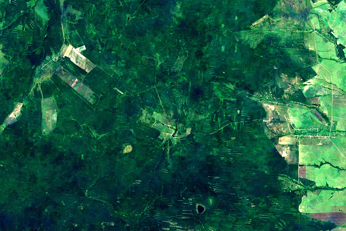 Sura: satellite view of the source