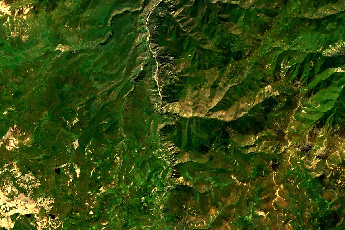 Tartar: satellite view of the source
