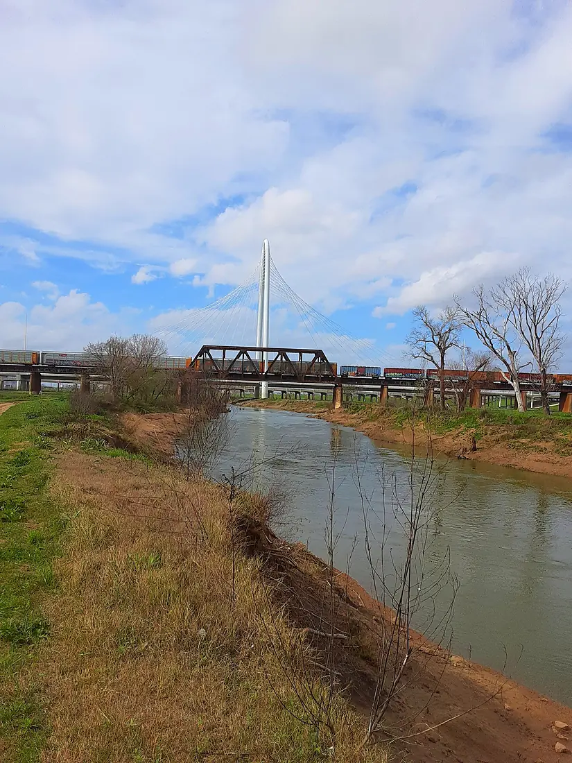 Margaret Hunt Hill Bridge at Trinity River
