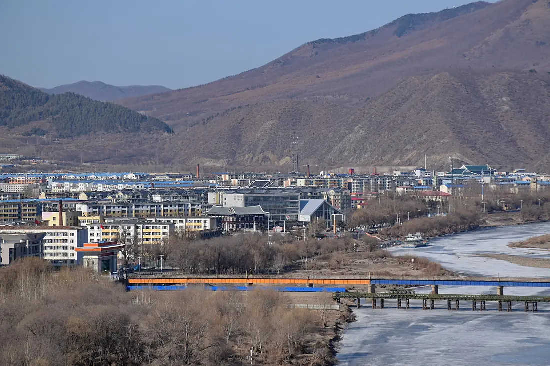 Aerial view of Tumen