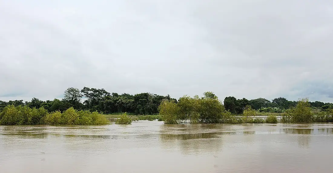 Usumacinta river floaded2020