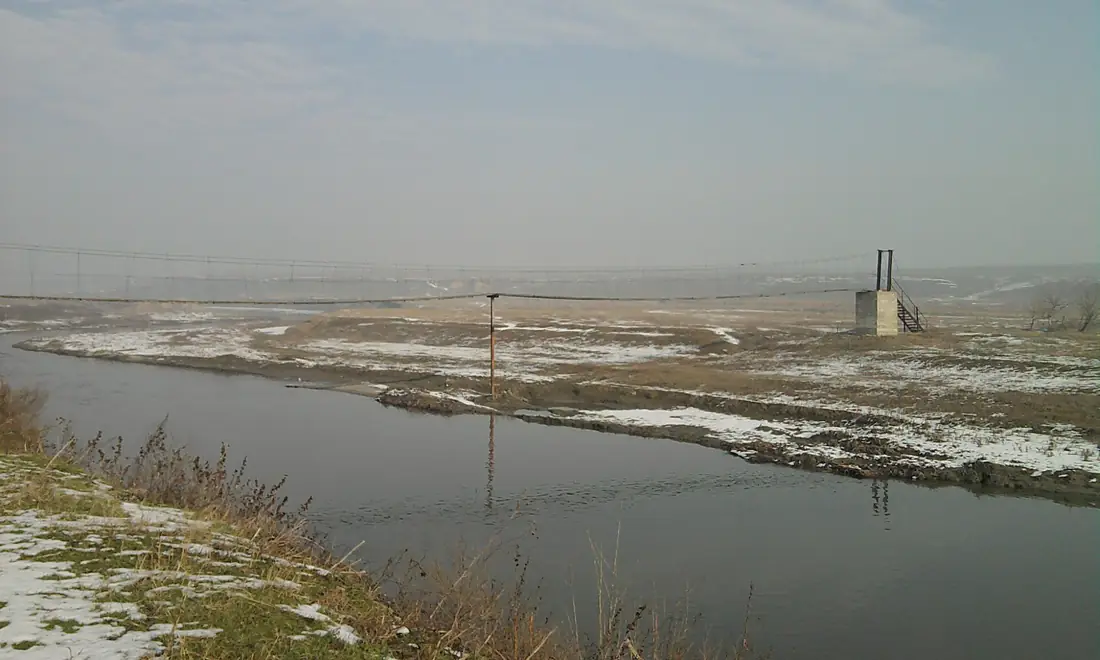Podisca peste raul Vedea - panoramio