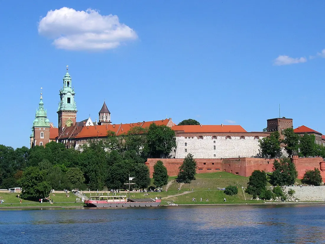 Krakau Wawel Wisla