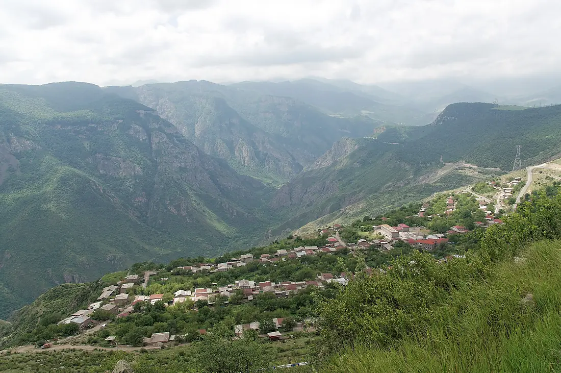 Vorotan Valley, Halidzor, Armenia
