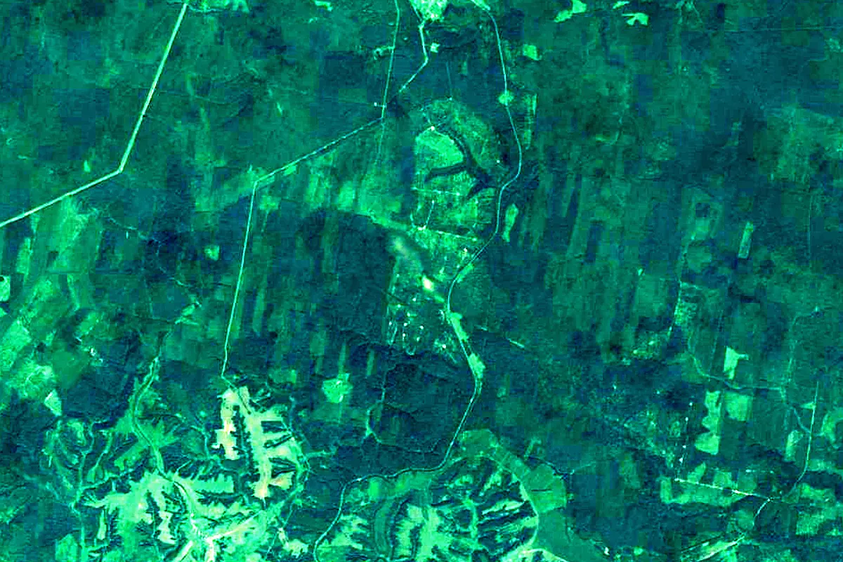 Vyatka: satellite view of the source