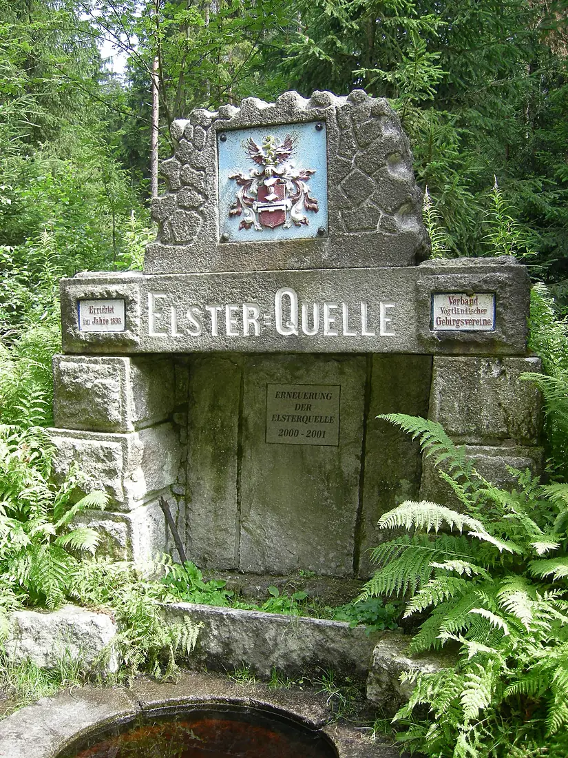 Elster-Quelle, Aš