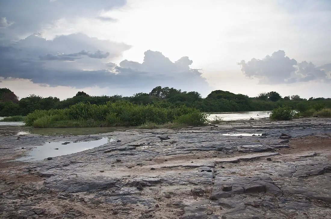White Volta in the Dry Season