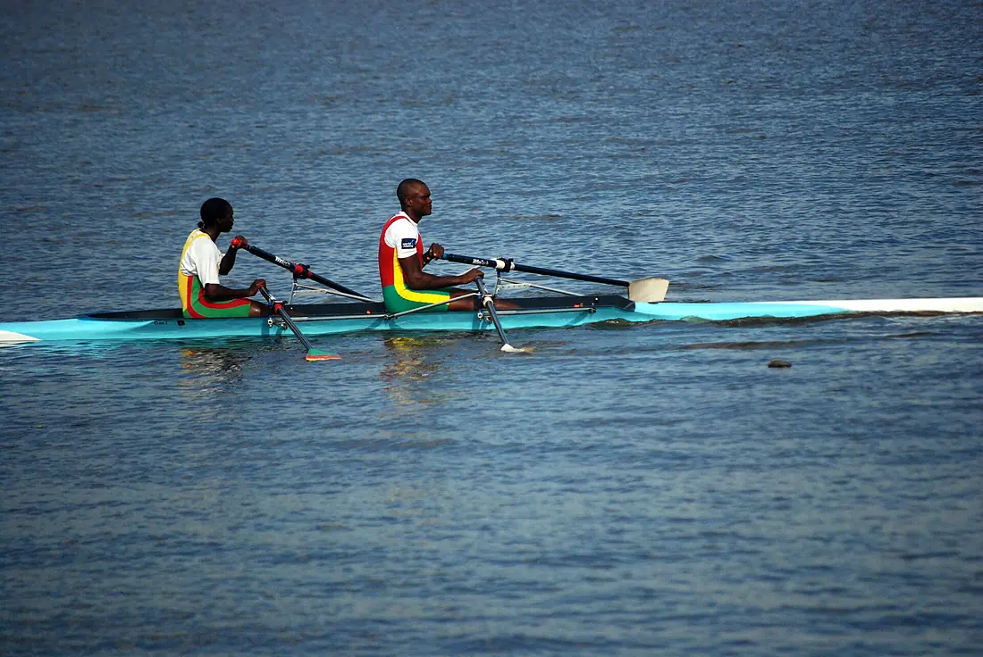 Compétition de Canoë Kayak sur le Wouri