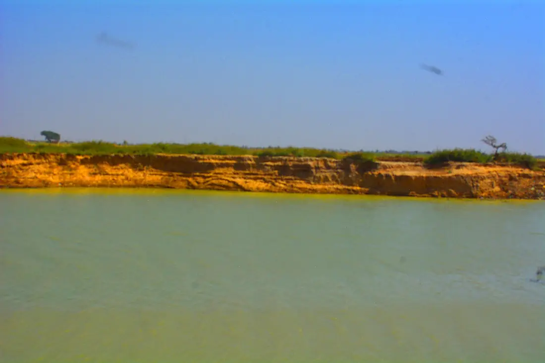 Distant view of river Yobe