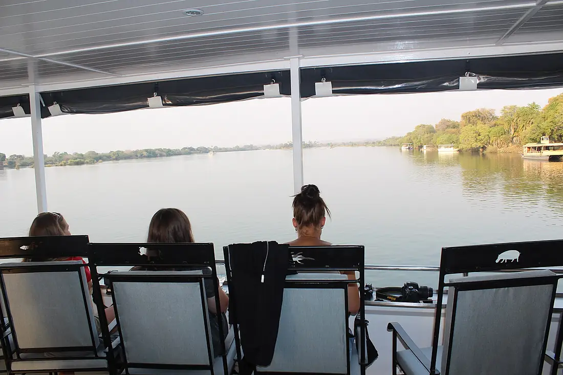 GAZING AT ZAMBEZI RIVER