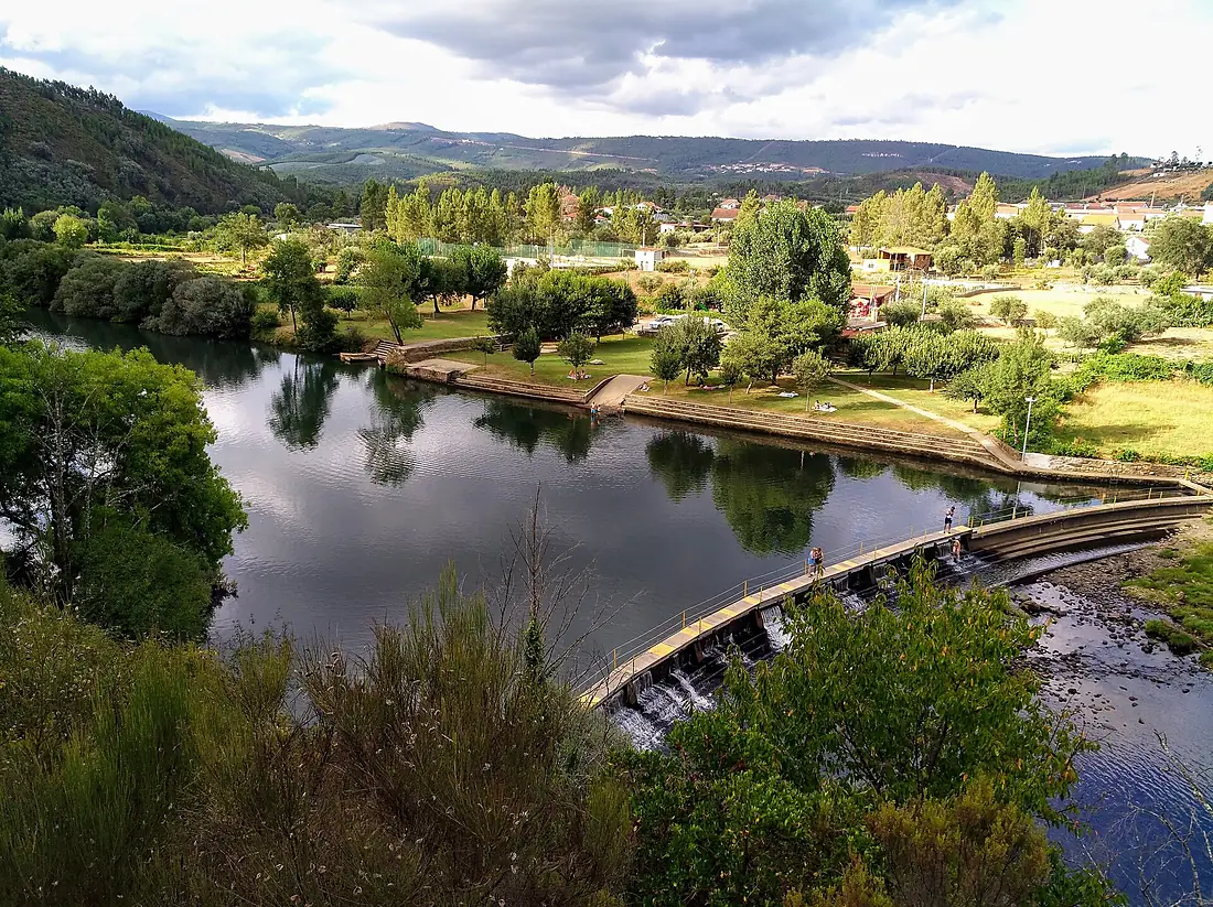 2019-08-08 Rio Zêzere junto a Janeiro de Cima