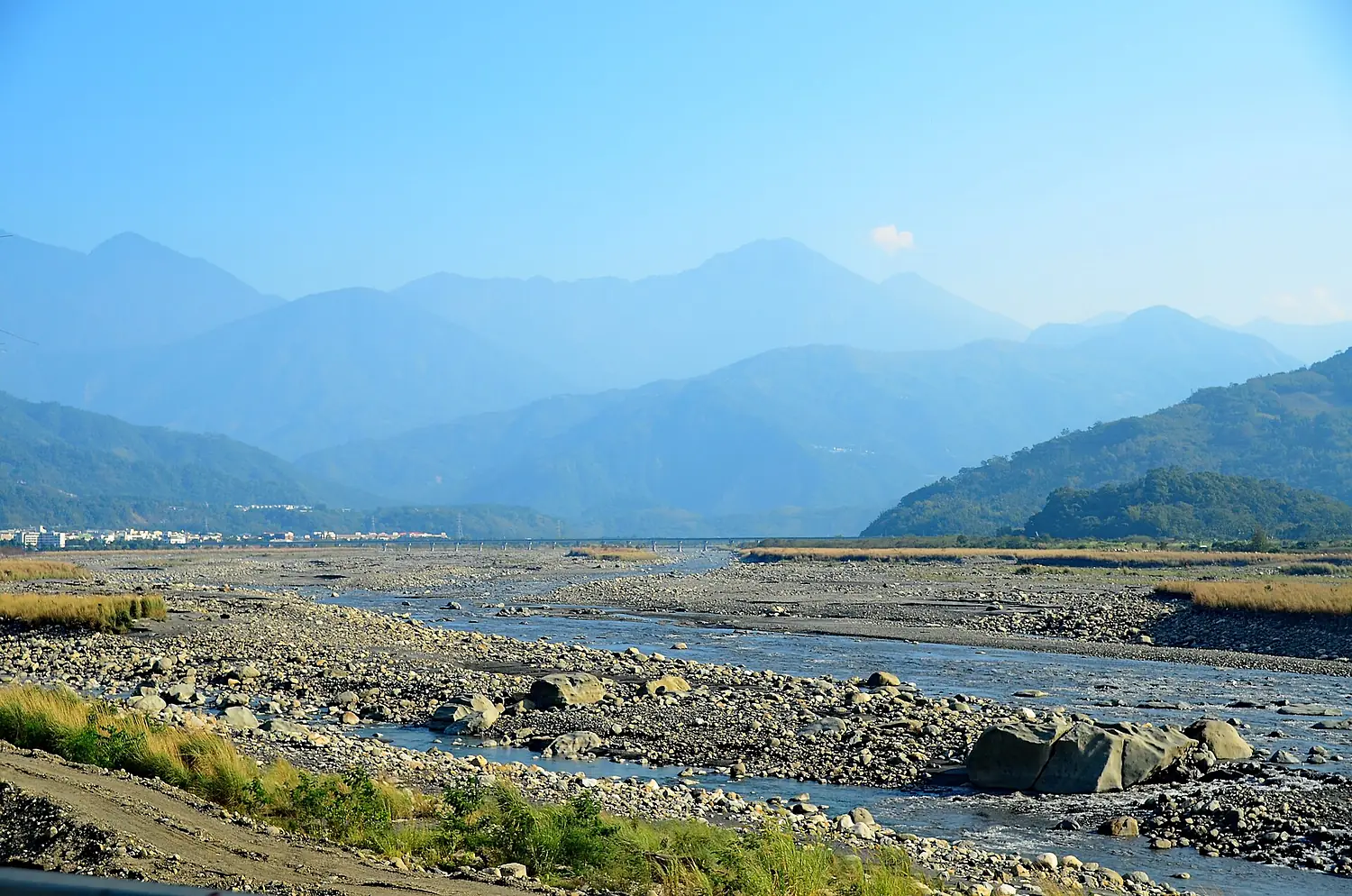 Zhuoshui River, Nantou County (Taiwan)